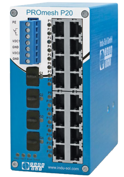 PROmesh P20 Managed Industrial Ethernet Switch